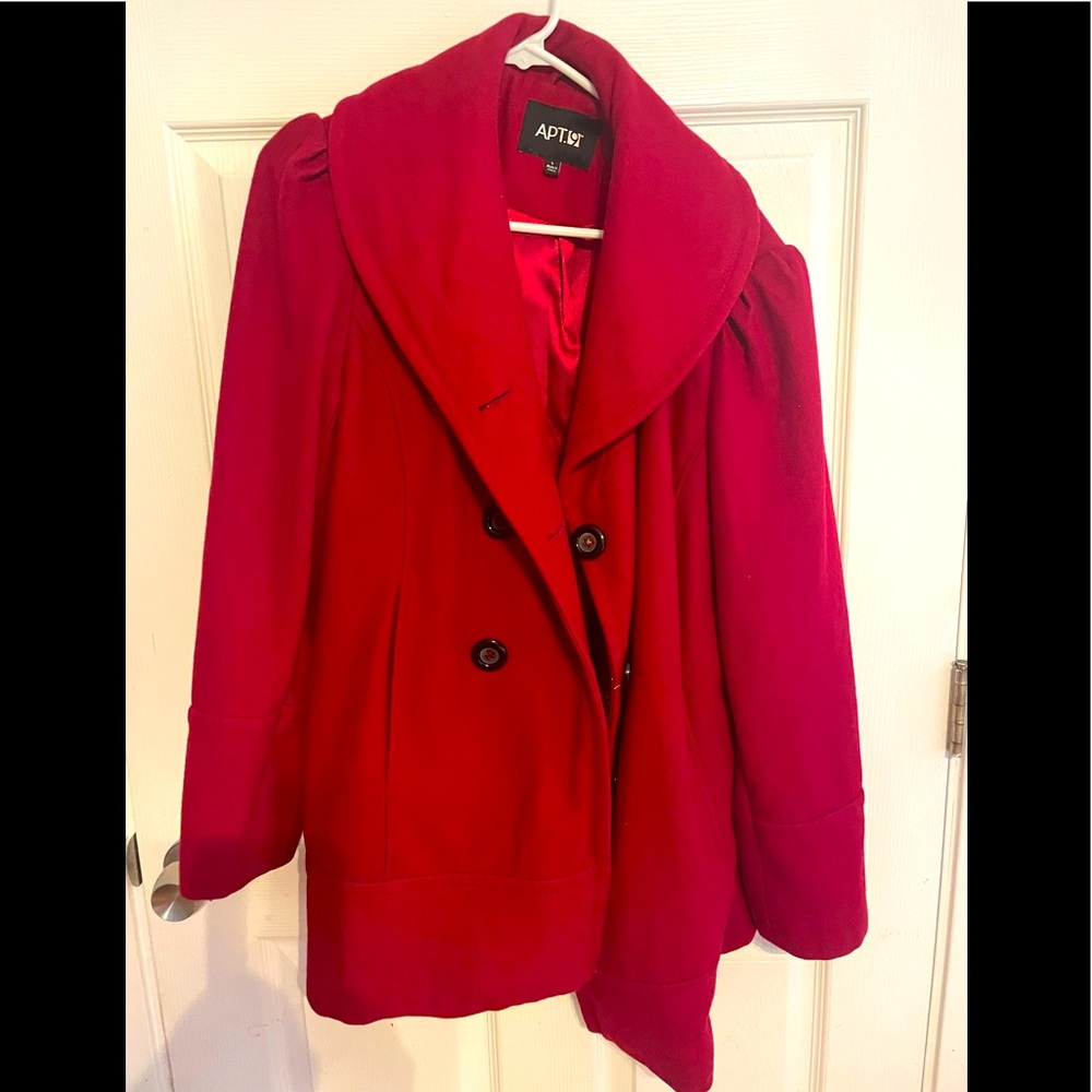 Sold-Apt 9 red coat